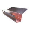 K-Style Gutters - seamless up to 40' (with available high back add on style in 10' sections)